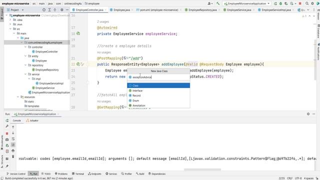 Spring Boot Rest API Validation | Validate Request Body смотреть онлайн