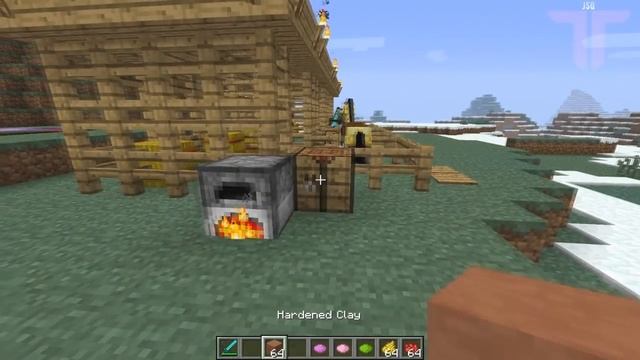 Minecraft: How To Create Hardened Clay & Change it's Colour! [1.6.1] смотреть онлайн