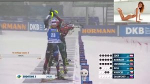 Эстерсунд биатлон- ЧМ-2019 Масстарт мужской