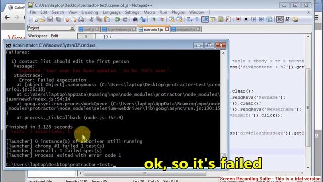 Producing end-to-end testing reports with Protractor смотреть онлайн