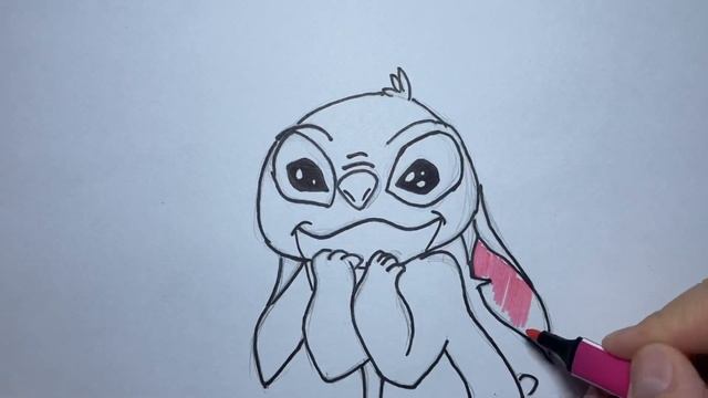 How to draw a STITCH | Как нарисовать Стича смотреть онлайн