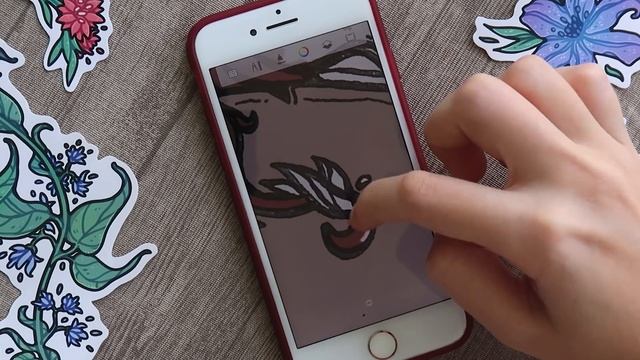 Рисую пальцами в Autodesk Sketchbook смотреть онлайн
