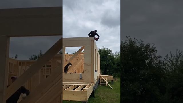 сборка и монтаж инженерной доски, доя проема больше 4,5 метра. Лига Плотников 89152261735