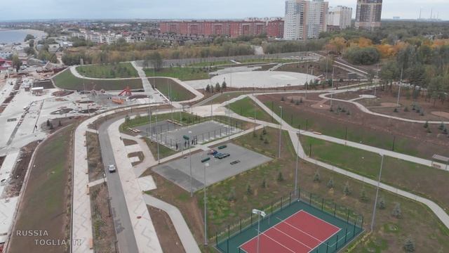 Реконструкция набережной в городе Тольятти / Автозаводский район / 5 октября 2022 г / Russia смотреть онлайн