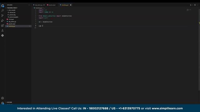 Object Tracking With OpenCV And Python | Object Detection Opencv Python | Simplilearn смотреть онлайн