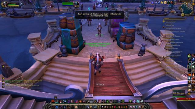 [4K] Thinly Veiled Threats Quest WoW Legion i3 6100 GTX 1070 смотреть онлайн