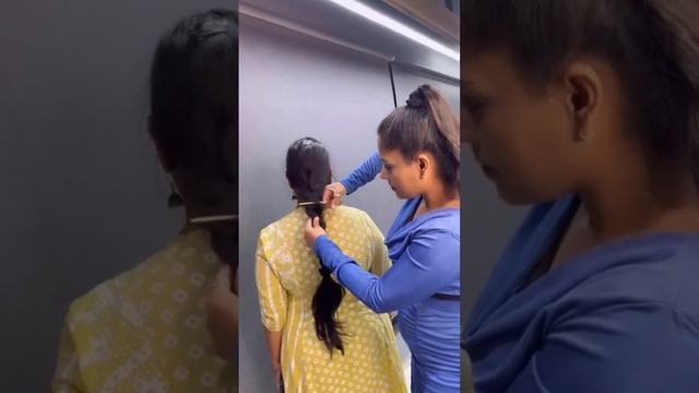 Long Hair Braid Cut | Bob cut смотреть онлайн