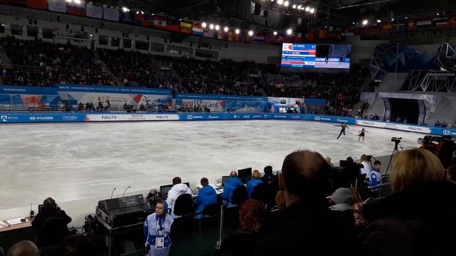 Произвольная программа Бетины Поповой и Сергея Мозгова, Универсиада-2019 смотреть онлайн