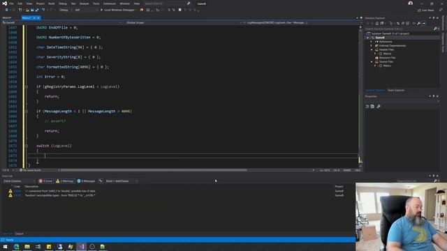 EP0019 - Loading from registry & logging debug messages - Making a video game from scratch in C смотреть онлайн