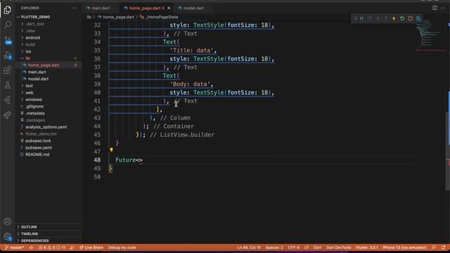 Fetching Data from API | Part - 2 | HTTP get Request in Flutter | Hindi смотреть онлайн