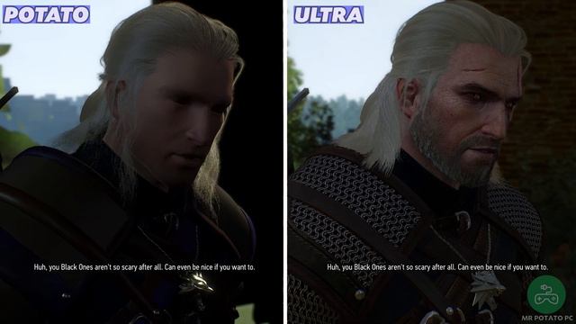THE WITCHER 3 – Graphics Comparison Ultra Potato Mode vs Ultra PC Graphics Settings (2023) смотреть онлайн