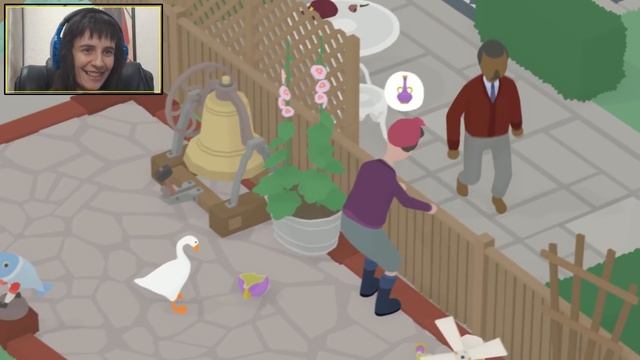 САМЫЙ КРАСИВЫЙ ГУCЬ НА СВЕТЕ! | Untitled Goose Game смотреть онлайн