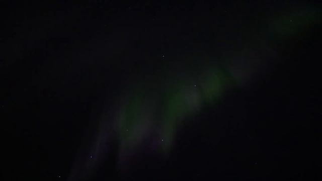Северное сияние на Шпицбергене. смотреть онлайн