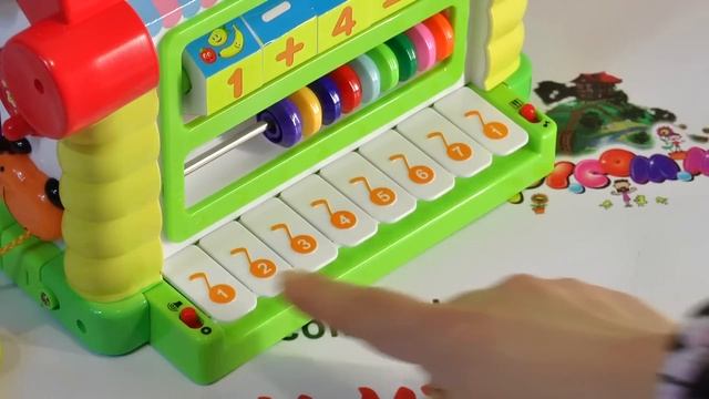 Развивающий музыкальный детский сортер Теремок. смотреть онлайн