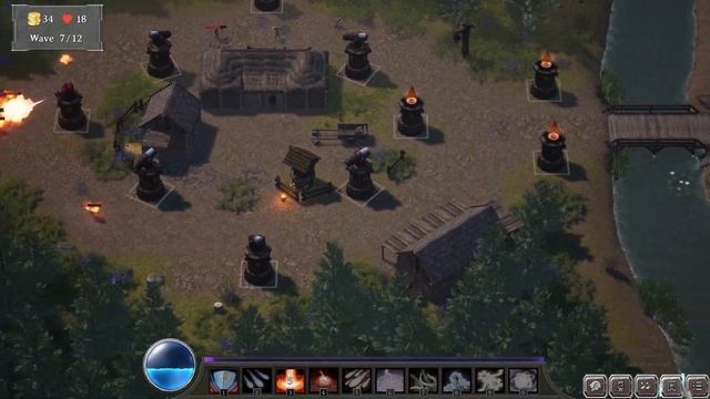 HOLD THE FORT | Fantasy Tower Defense Game | смотреть онлайн