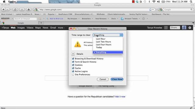 Clear Cookies Firefox- Mac смотреть онлайн