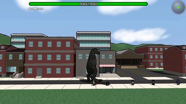 playing Attack of the giant mutant lizard DEMO смотреть онлайн