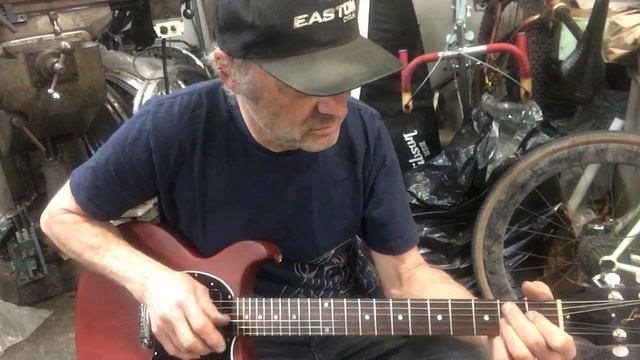 2019 Gibson Les Paul Tribute DC with custom Mark Brown pickups смотреть онлайн