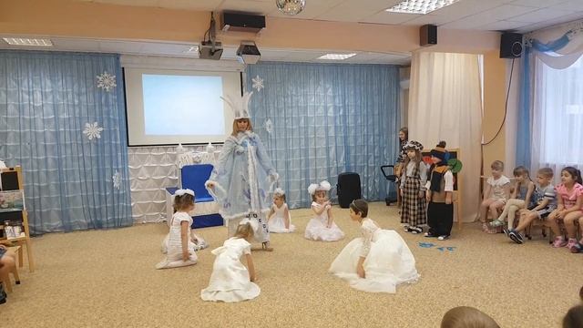 Дет.сад "Метелица" 10группа сказка "Снежная Королева" (отрывок) смотреть онлайн