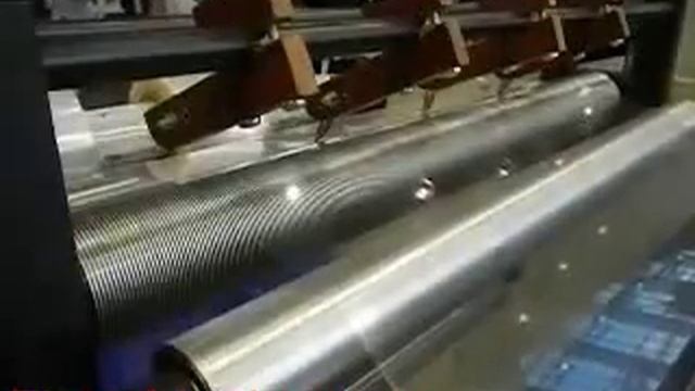 Продольная резка пленки лезвийными ножами на бобинорезке DK 600 бобинорезальная машина 9 new смотреть онлайн