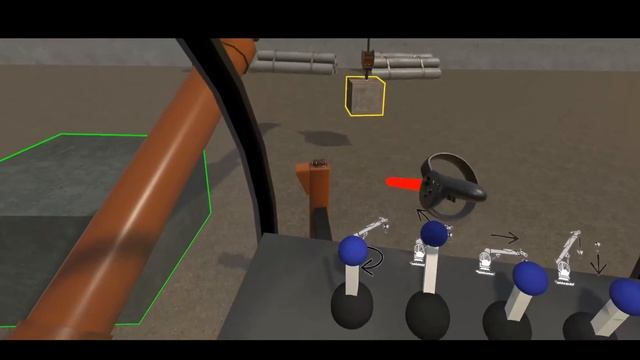 VR Crane Training Simulation | Virtual Reality смотреть онлайн