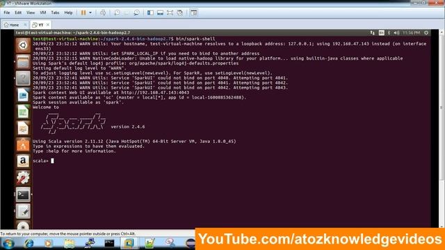 Apache Spark Scala Wordcount Program (REPL) смотреть онлайн