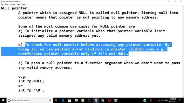 Null Pointer in C Language смотреть онлайн