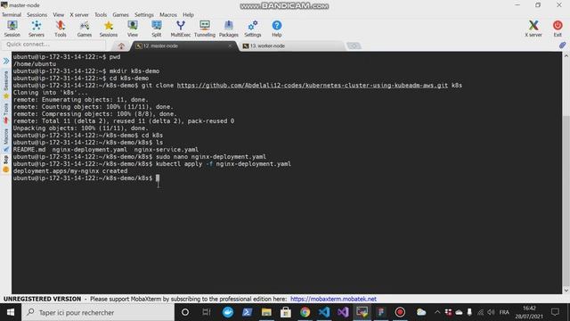 Create Kubernetes Cluster on AWS using Kubeadm (Part 3) смотреть онлайн