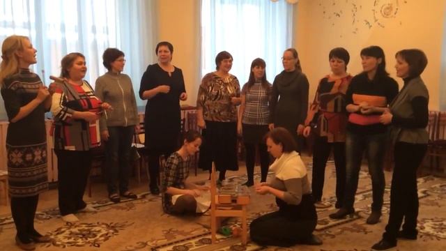 На огне , в чугуне. Творческая работа на семинаре. смотреть онлайн