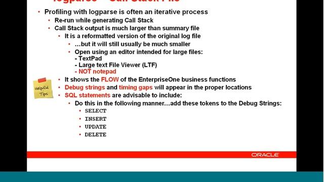 JD Edwards Technical Task Force - Performance Workbench смотреть онлайн