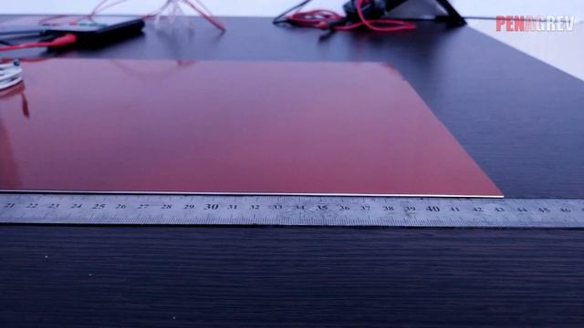 Нагреватель для быстрого разогрева стола 3d принтера, 400х300 мм, 1100 Вт. смотреть онлайн