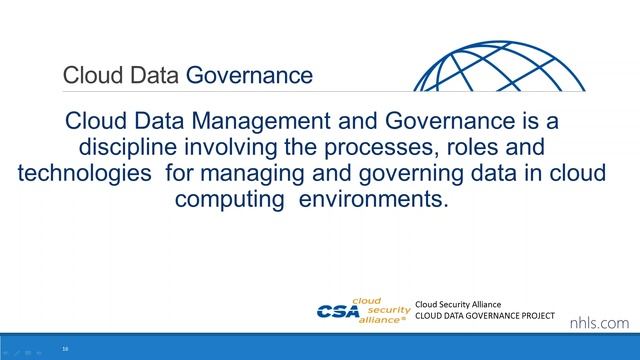 Cloud, Data Quality, and Big Data Oversight and Governance смотреть онлайн