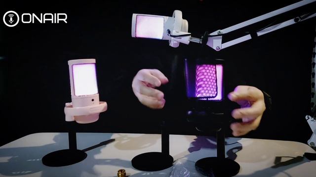 Quick Demo ONAIR ME6S RGB Usb Microphone