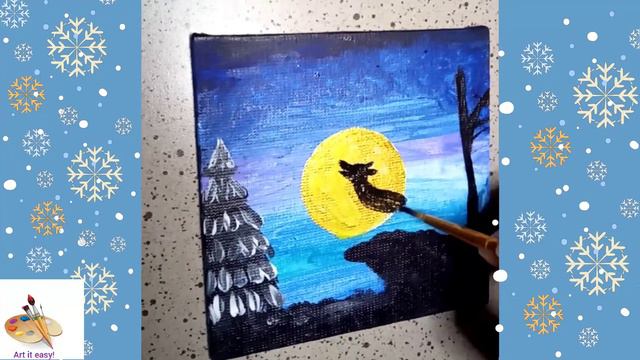 DRAW TOGETHER #36 РИСУЕМ ВМЕСТЕ АКРИЛОМ смотреть онлайн