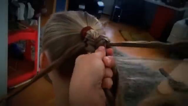 Hairstyle for girls. Двойной рыбий хвост. № 9 смотреть онлайн
