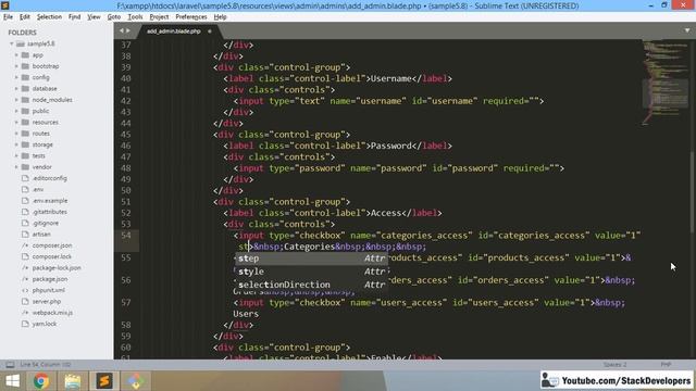 #153 Make E-com in Laravel 5.7 / 5.8 | Admins / Sub-Admins Roles | Add Sub Admin Roles смотреть онлайн