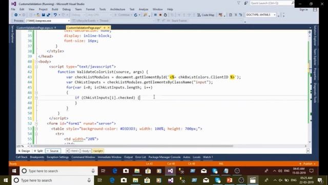 (#10) Custom Validator in ASP.NET | ASP.NET Tutorial смотреть онлайн