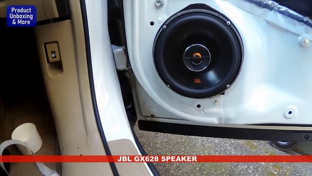 JBL GX628 Speaker vs Honda CRV Stock Speaker Comparison смотреть онлайн