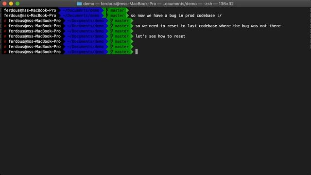 Git Reset смотреть онлайн