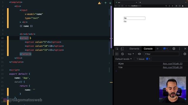 Curso gratuito Vue.js 3 INTRO #11 - Observadores (watch) смотреть онлайн