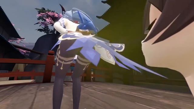 (sfm) Amber And Ganyu