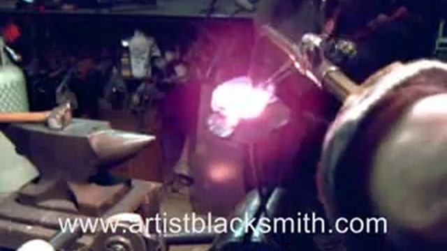 Художественная ковка. Кованая роза своими руками. смотреть онлайн