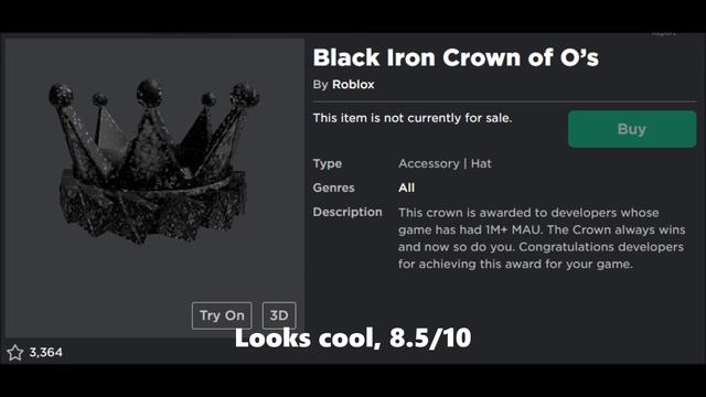 Roblox Rating All Crown Of O's смотреть онлайн