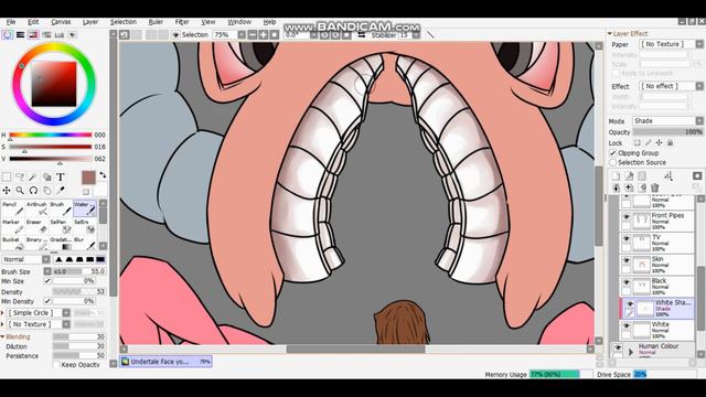 Undertale: Omega Flowey - Speed Paint смотреть онлайн