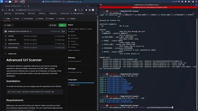 Advanced Url-Scanner with Python смотреть онлайн