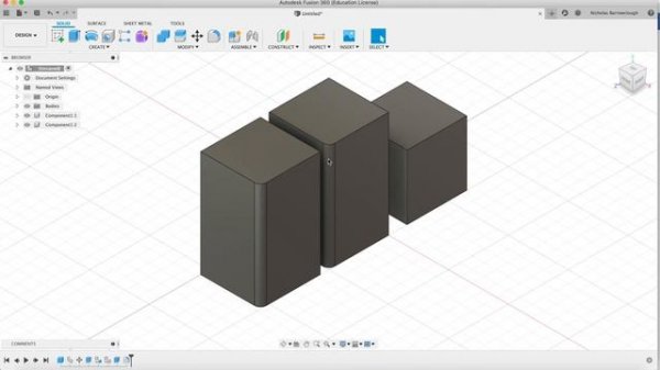Fusion 360 - Copy, Paste and Clone Objects