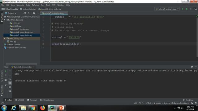 String splicing - Python Tutorial 5 ***OLD*** смотреть онлайн