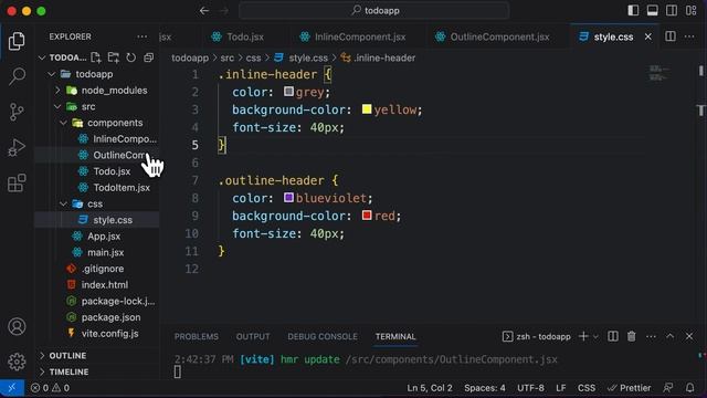 React For Beginners 35: Todo App Part 8 CSS Modules For Styling смотреть онлайн