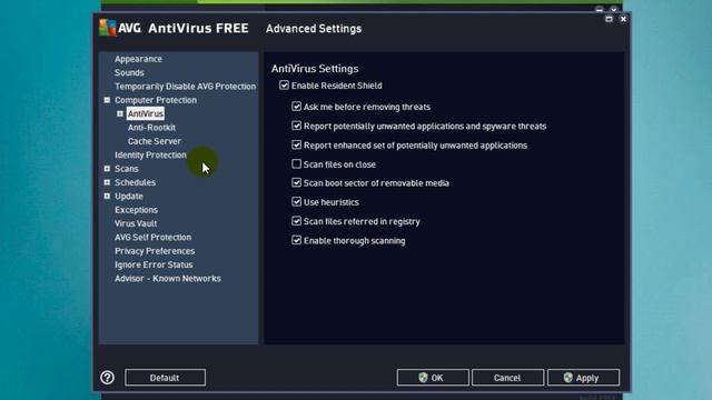 AVG 2016 Free Antivirus Install with Advanced Settings and Scan смотреть онлайн