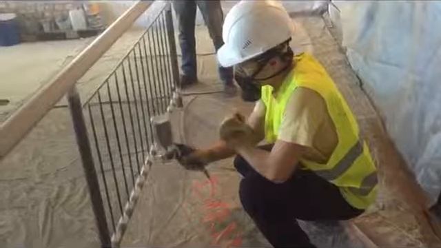 Ножка подставка при покраске балконных ограждений Камал 1 оч 08 08 2016 смотреть онлайн